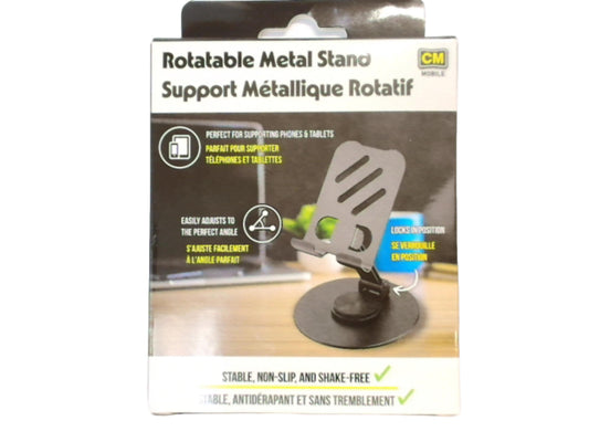 Rotatable Metal Stand For Phones And Tablets