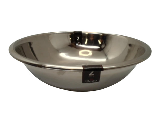 stainless steel bowl 13.7L 2 pack Resto