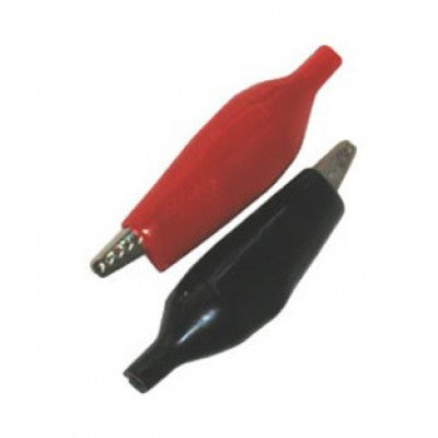 Pinces crocodiles Sachet moyen de 10 5 rouges 5 noires