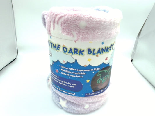 Blanket 127 cm x 152 cm Glow in the Dark