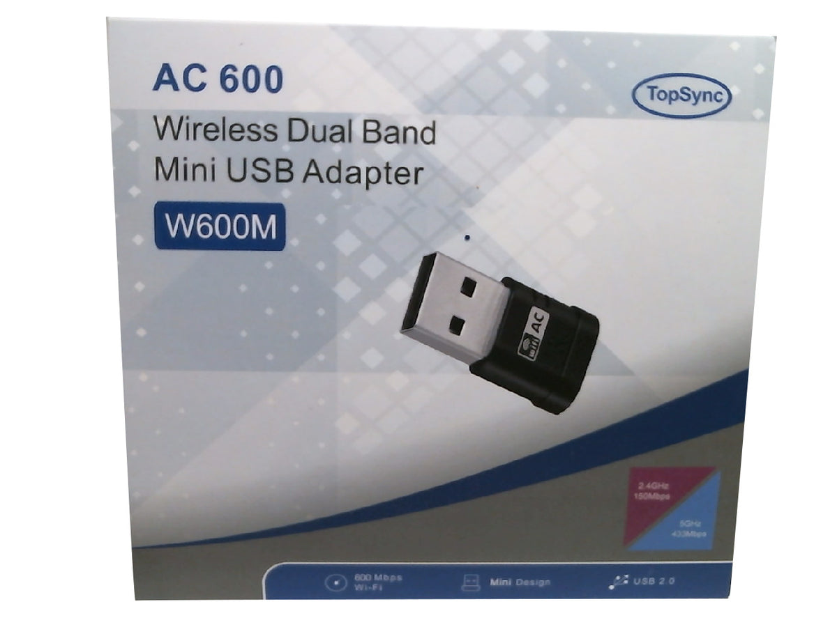 WIFI AC 600Mbps Dual Band USB TopSync
