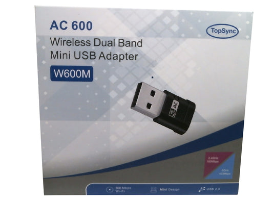WIFI AC 600Mbps Dual Band USB TopSync