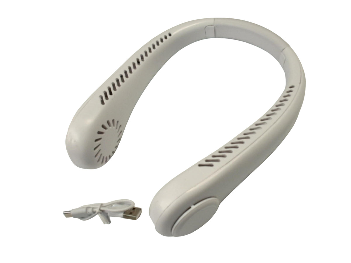 Neck fan - 3 adjustable speeds - quiet operation - rechargable - Additional View
