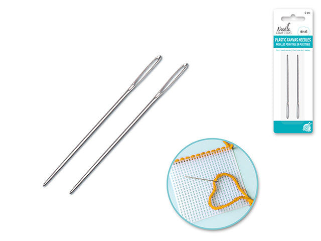 Plastic Canvas #16 Needles 2 pk.for 7-Mesh Canvas