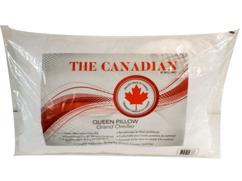 Pillow Canadian Queen size Made in Canada