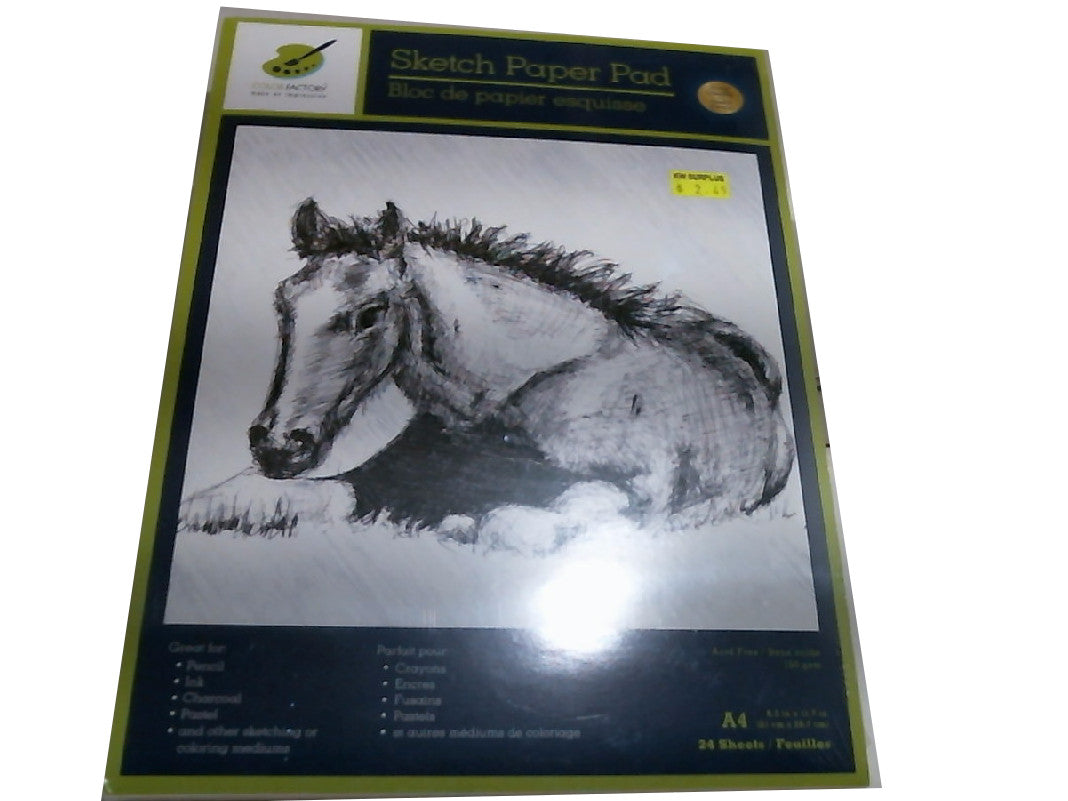 Sketch Pad 9x12" 24 sheets Acid Free