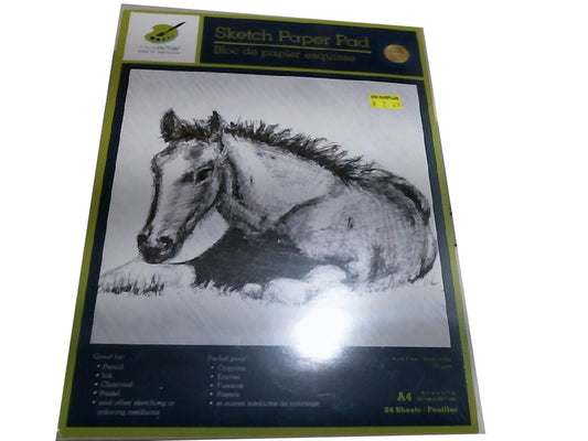 Sketch Pad 9x12" 24 sheets Acid Free