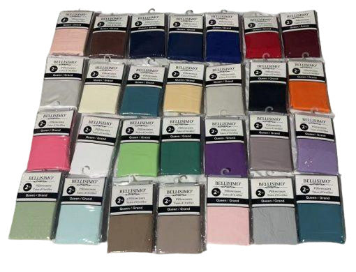 Pillowcases Microfiber 2pk – Queen 20"x30"