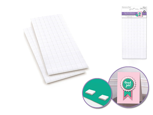 Pop Dot double sided adhesive 3D 240 pc .37 inch 9.5mm