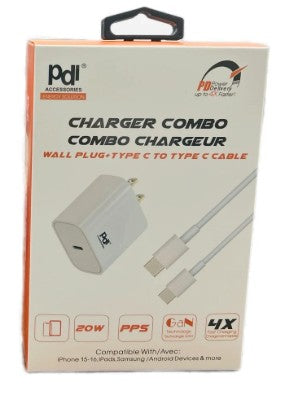 USB C - USB C Charging Combo 20W PDI