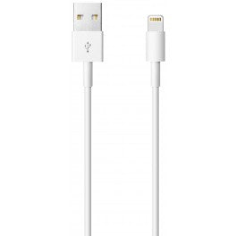 USB A - Lightning 3Ft White Cable YESA