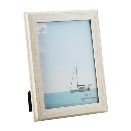 Frame Winsor 5X7" WEATHERED WHITE WOOD EFFECT (AZ) Kiera Grace - Additional View