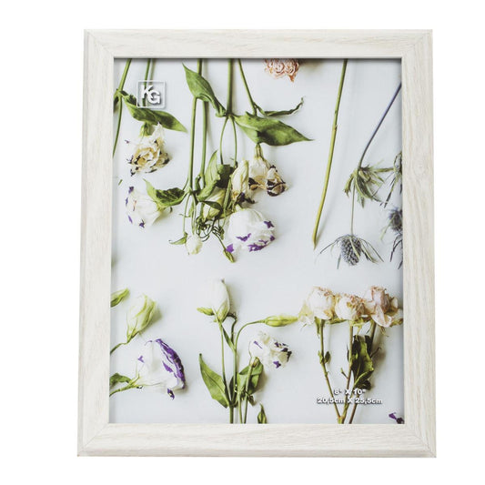 Frame Winsor 8X10" WEATHERED WHITE WOOD EFFECT (AZ) Kiera Grace