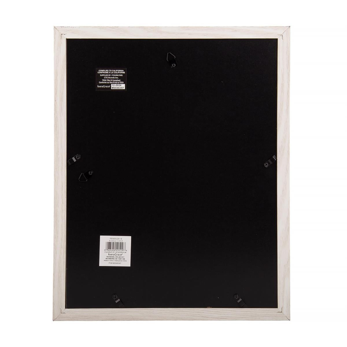 Frame Winsor 11X14" WEATHERED WHITE WOOD EFFECT (AZ) Kierra Grace - Additional View