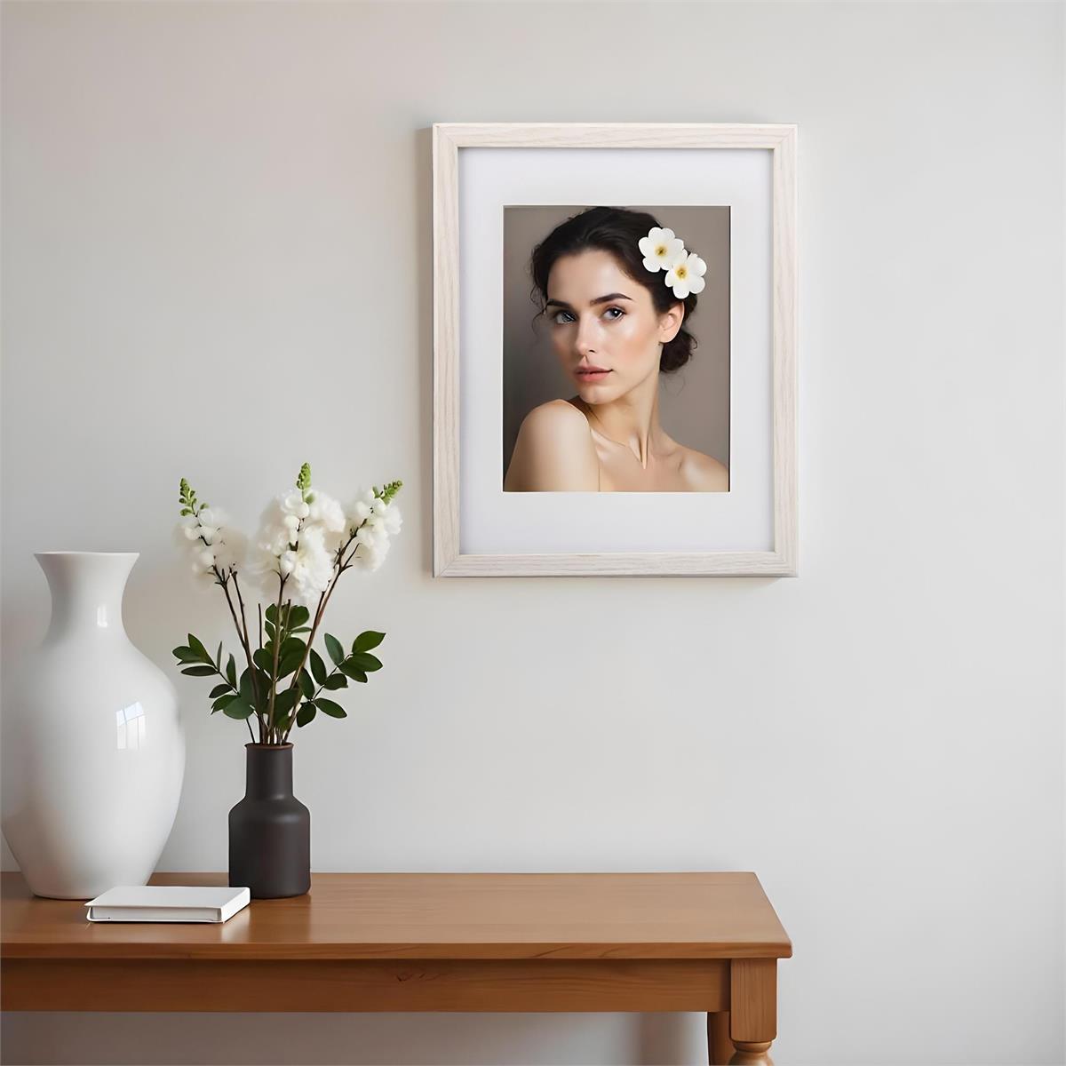 Frame Winsor 11X14" WEATHERED WHITE WOOD EFFECT (AZ) Kierra Grace - Additional View