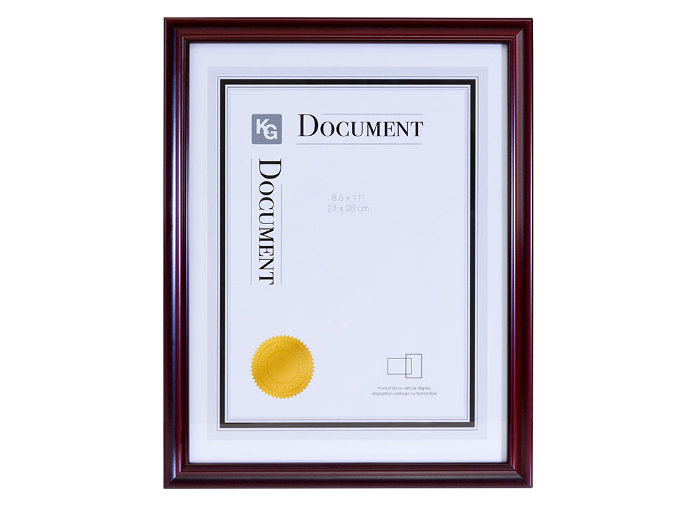 FRAME HARPER DOCUMENT 8.5X11in DARK BROWN