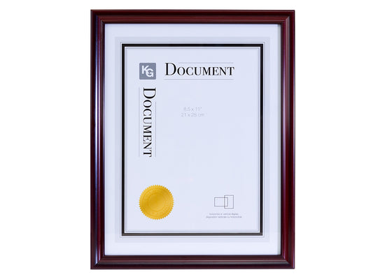 FRAME HARPER DOCUMENT 8.5X11in DARK BROWN