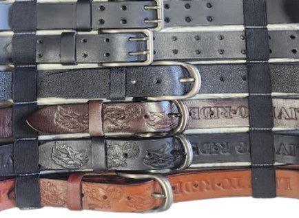 Men's Belts Premium Full Grain Leather Ass't Styles