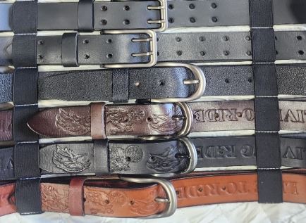 Men's Belts Premium Full Grain Leather Ass't Styles