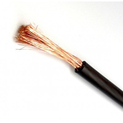 Fil électrique 10 gauge noir rouleau de 250 pieds vendu au pied