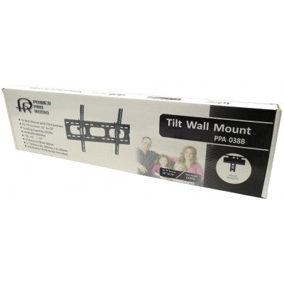 Support mural pour téléviseur 32-75 pouces Inclinable 15 degrés, capacité 60 kg