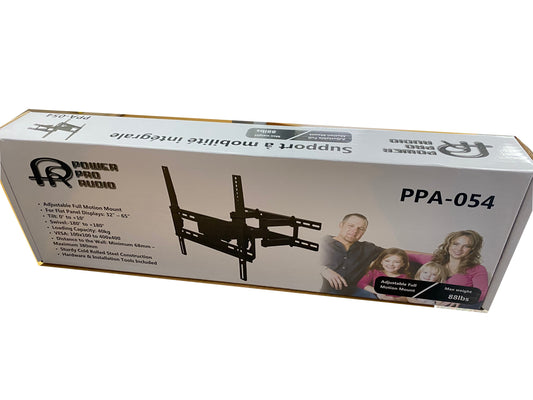 WALL MOUNT bracket for TV 32-65 10 DEGREE 88LB RATING