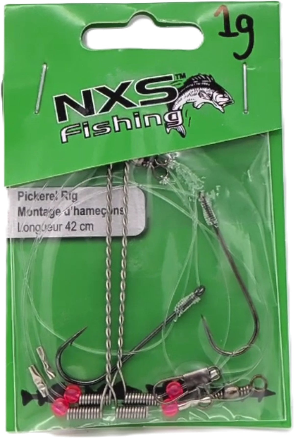 Nx-pickerel Rig No 1/0 42cm