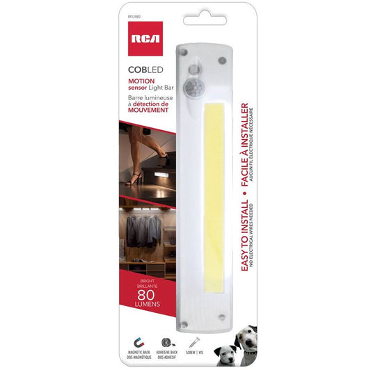 Barre lumineuse LED COB Détecteur de mouvement RCA