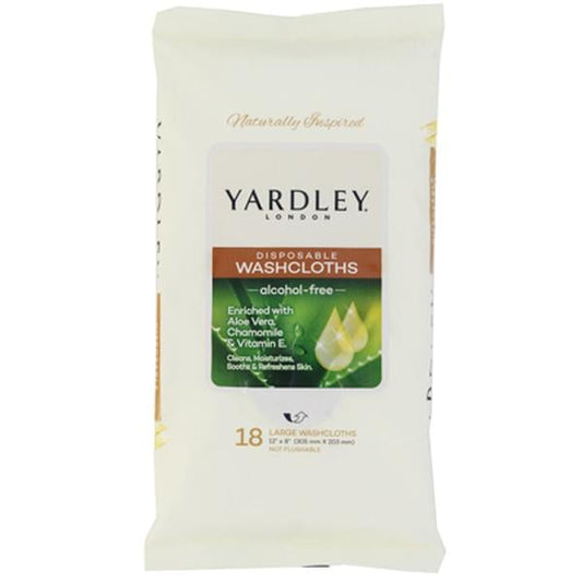 Disposable Wash Cloths 18pc. 12" x 8" Yardley London - Additional View