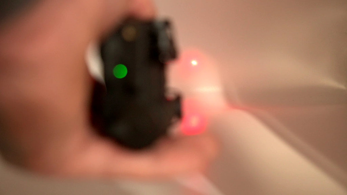 PEQ-15 Laser / Light W/ Detachable pressure switch on cable on/off/Strobe RHAM - Additional View