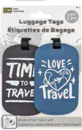 Luggage Tags 2Pk CM