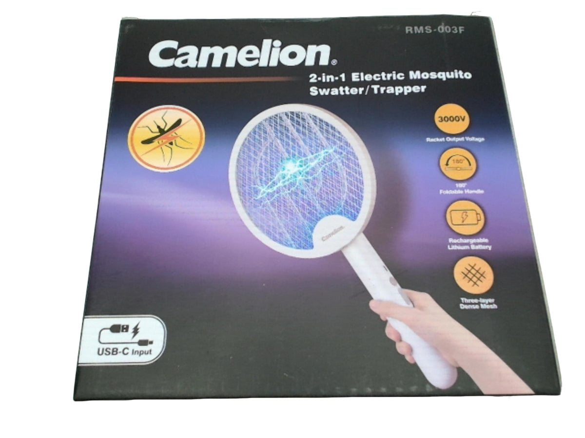 2 In 1 Electric Mosquito Swatter - Foldable