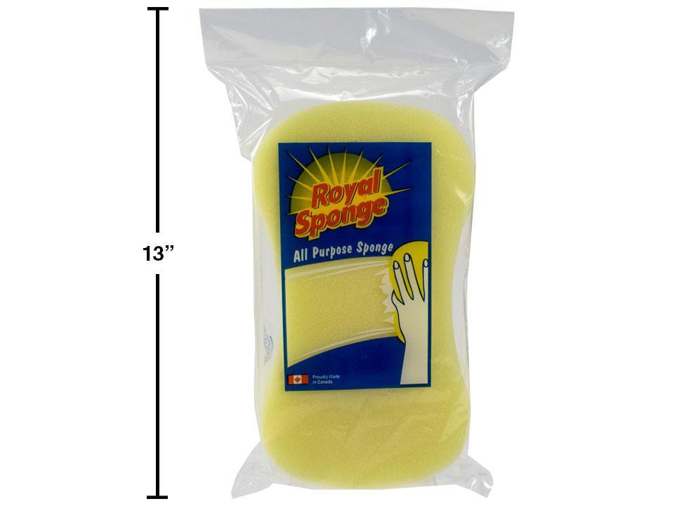 Auto Peanut Sponge 9.5" Large Yellow