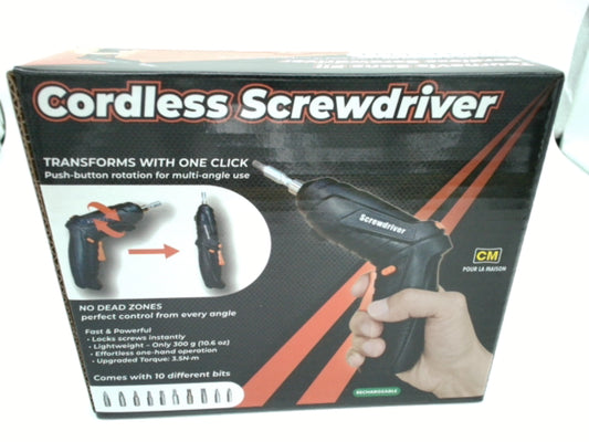 Cordless Screwdriver