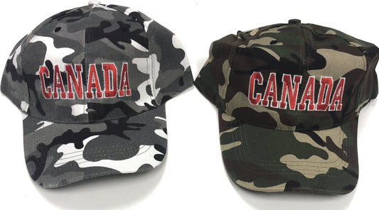 Ball Cap Camo-canada Des.