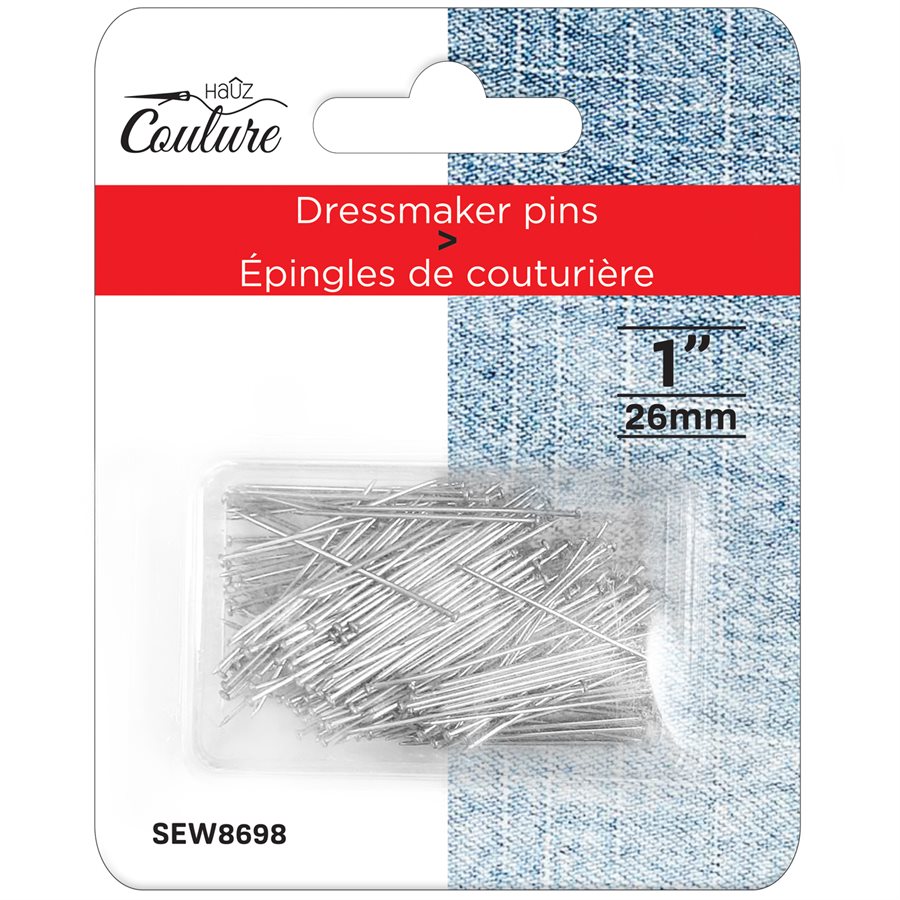 Dressmaker Pins, 1" Hauz