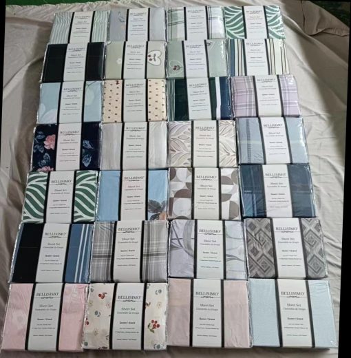Bellisimo 4pc Sheet Set – Printed Twin