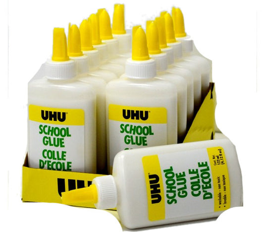School Glue Uhu 122ml White