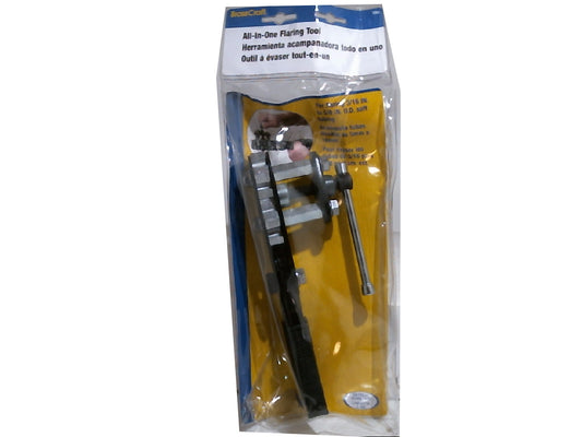 Flaring tool all in one 3/16 to 5/8 inch OD brasscraft