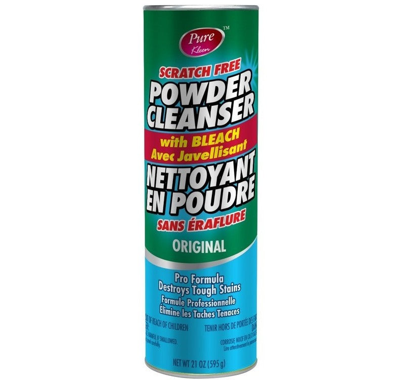 POWDER CLEANSER ORIGINAL w/ BLEACH 595G PURE KLEEN