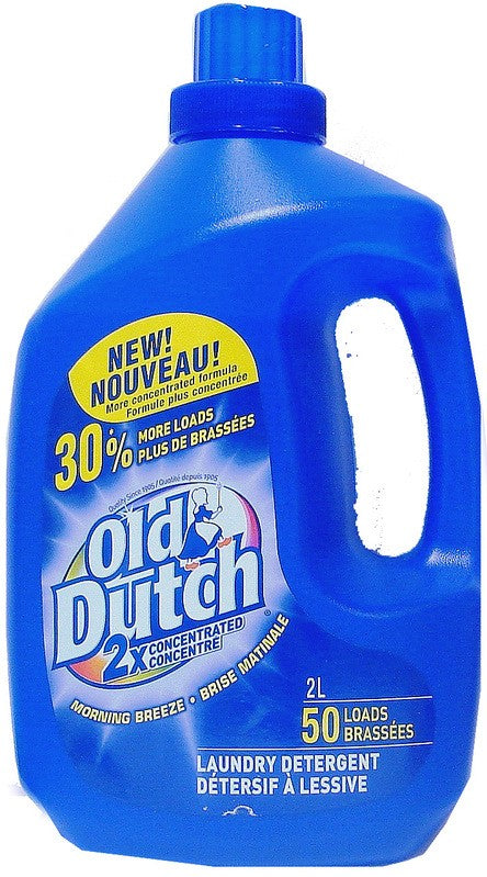 Lessive liquide Brise Matinale 50 brassées 2L he Old Dutch