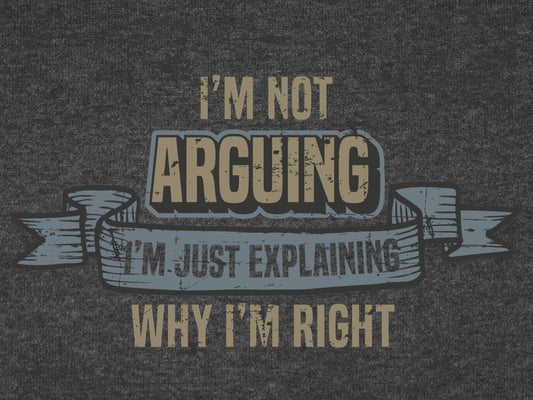 T-shirt avec imprimé - Pas de discussion - XXL