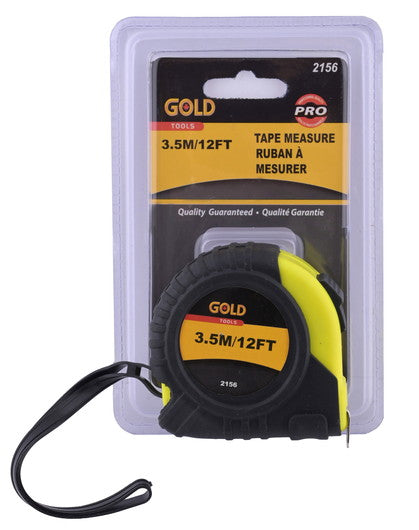 Tape Measure 12' X 1/2" Neon Promo
