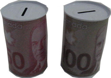 Piggy Bank Dollar Prnt Small