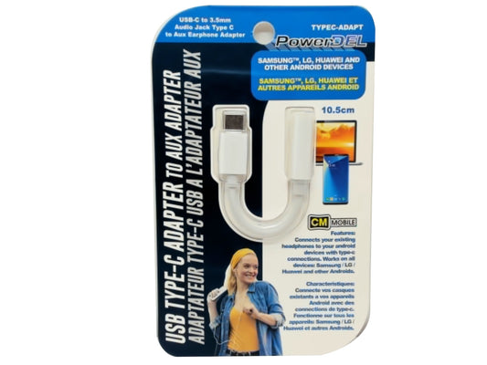 Adaptor - USB C to AUX