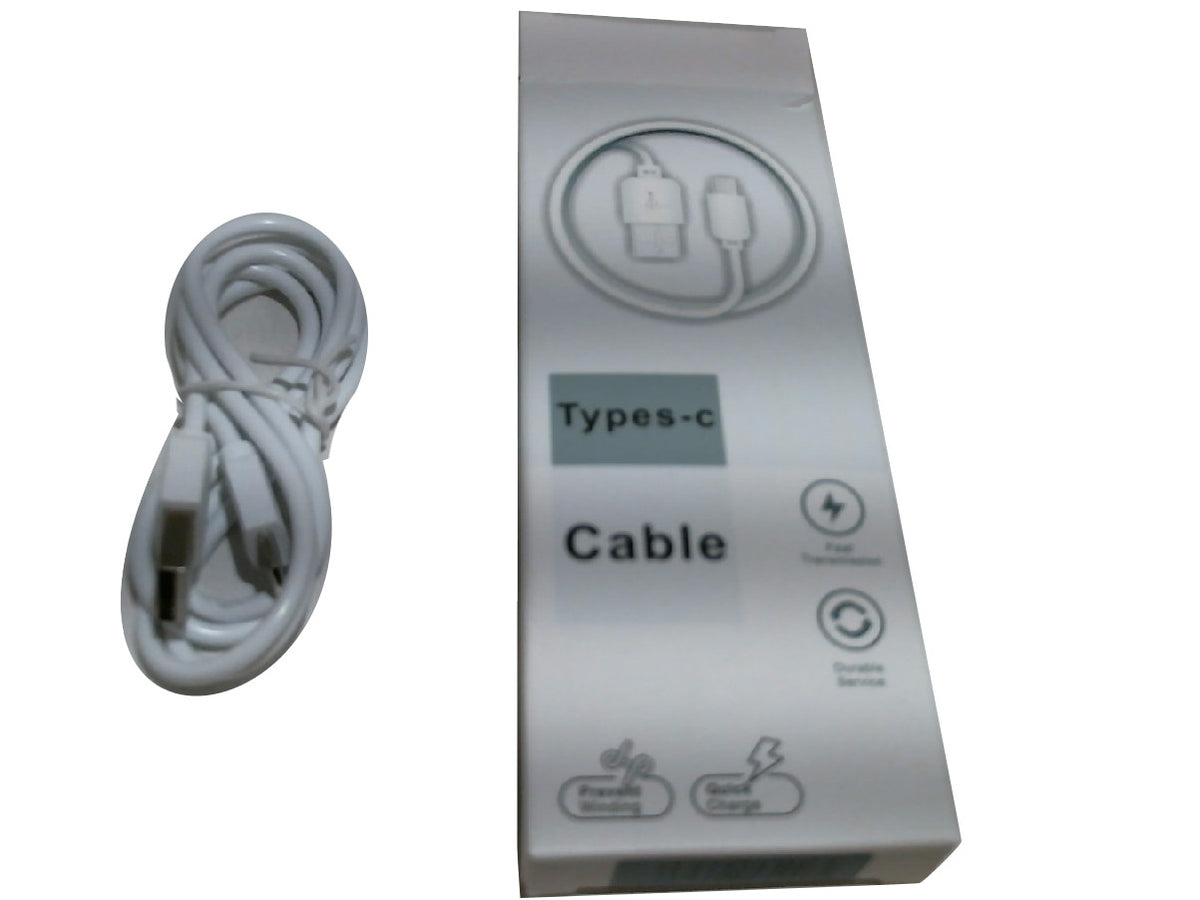 USB A - USB C 3.3Ft White Cable Remax