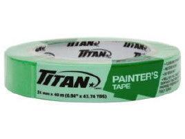 PAINTERS MASKING TAPE 24mm X 40M TITAN