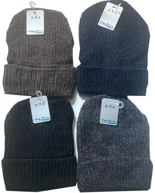 Chenille Hats Asst