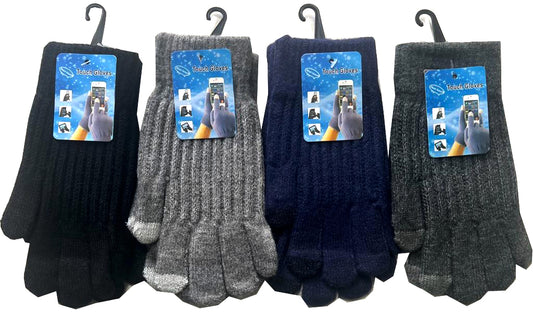 Men's Touch Gloves Asst