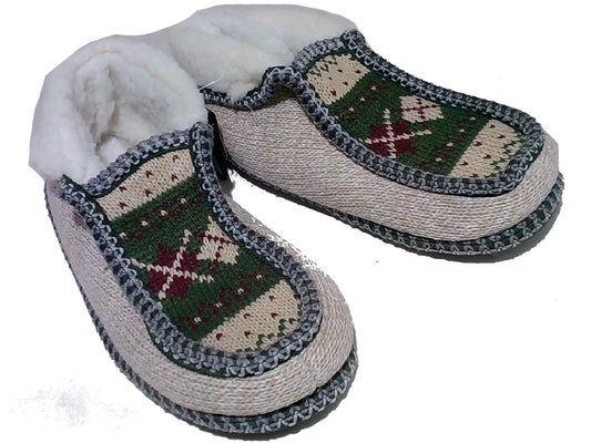 Winter Slippers Ladies Snowflake des.(endcap)